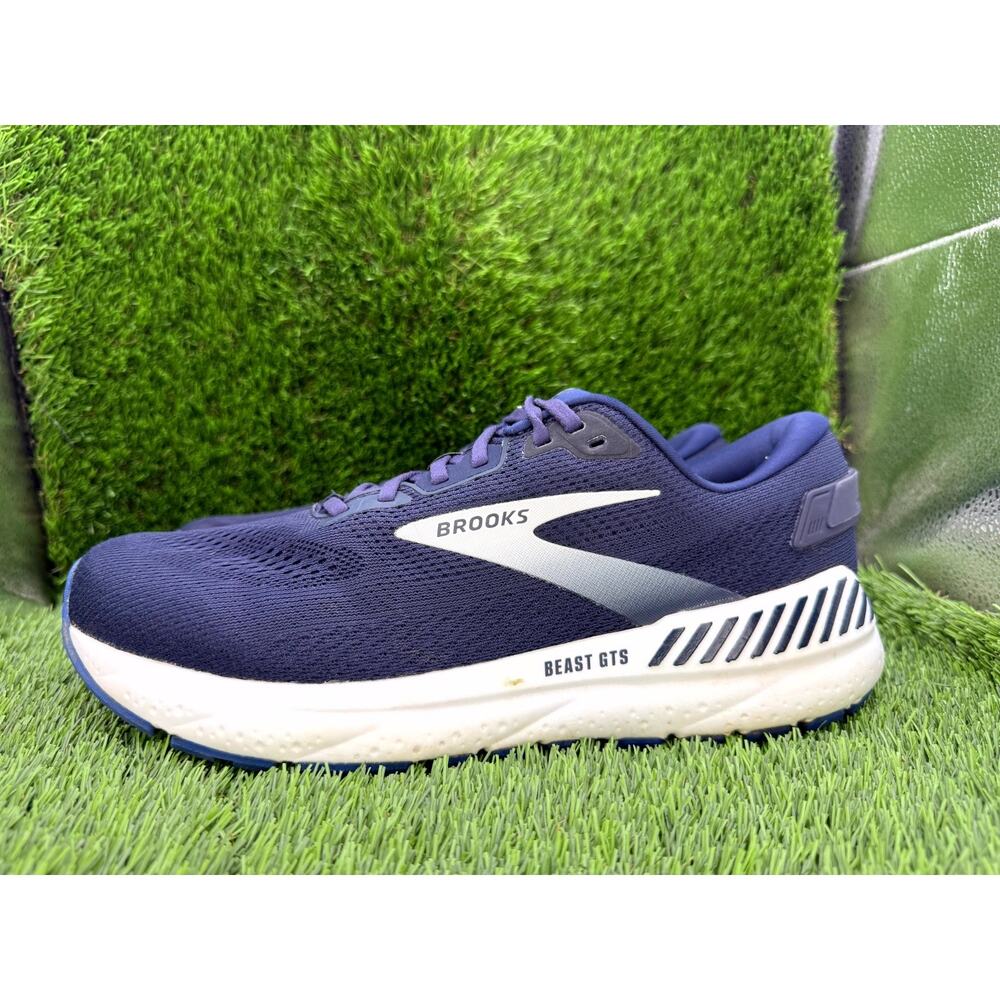 Brooks Beast GTS 24 1104254E452 Athletic Sneaker Men's 11.5 Purple Mesh Running - Picture 3 of 10